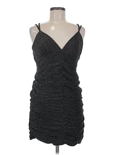 Pre-owned Wild Fable Cocktail Dress In Gray