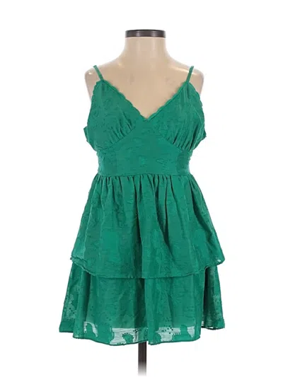 Pre-owned Wild Fable Cocktail Dress In Green