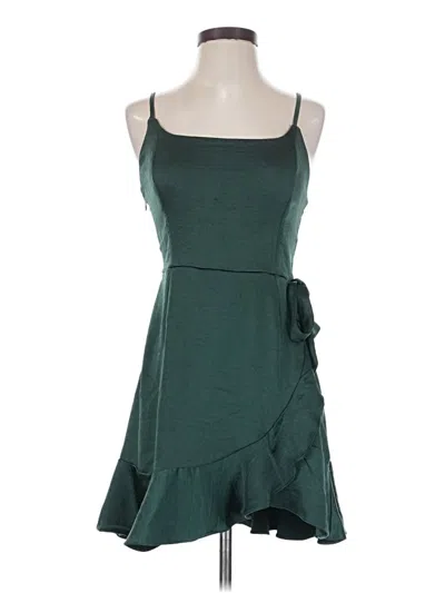 Pre-owned Wild Fable Cocktail Dress In Green