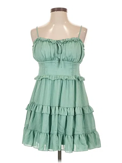 Pre-owned Wild Fable Cocktail Dress In Green