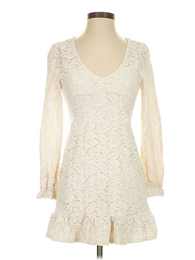 Pre-owned Wild Fable Cocktail Dress In Ivory