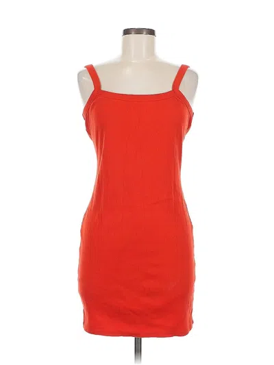 Pre-owned Wild Fable Cocktail Dress In Orange