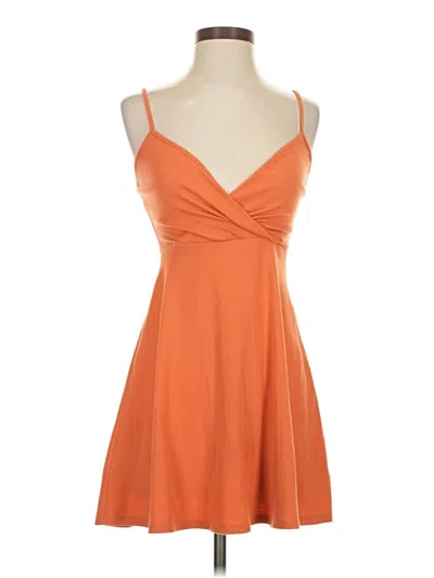 Pre-owned Wild Fable Cocktail Dress In Orange