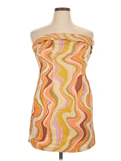 Wild Fable Cocktail Dress In Orange