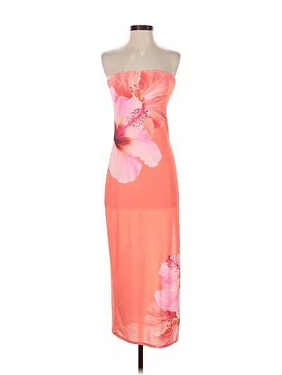 Pre-owned Wild Fable Cocktail Dress In Orange