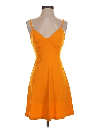 Pre-owned Wild Fable Cocktail Dress In Orange