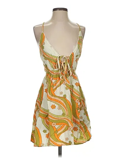 Pre-owned Wild Fable Cocktail Dress In Orange
