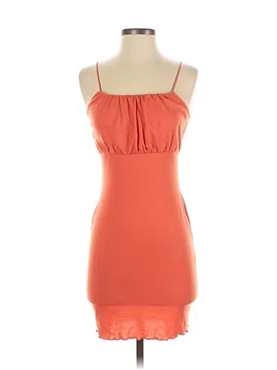 Pre-owned Wild Fable Cocktail Dress In Orange