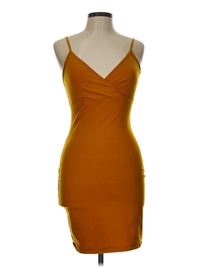 Pre-owned Wild Fable Cocktail Dress In Orange