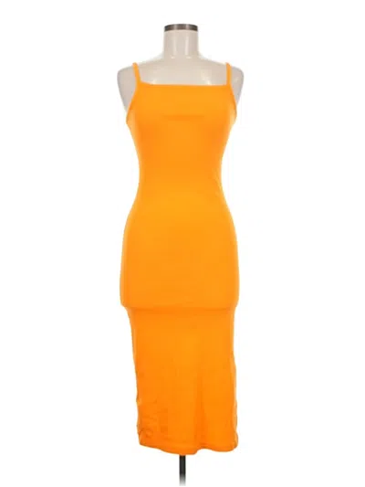 Pre-owned Wild Fable Cocktail Dress In Orange