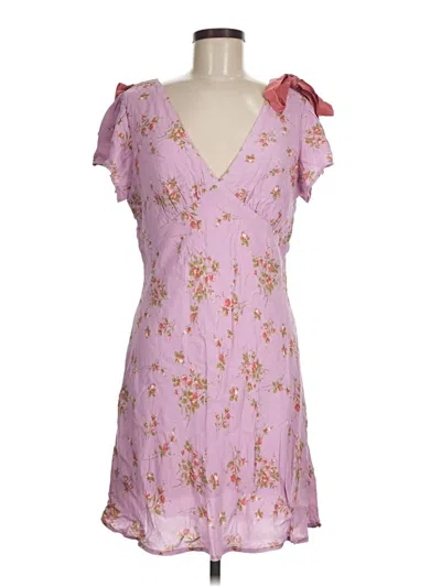 Pre-owned Wild Fable Cocktail Dress In Purple