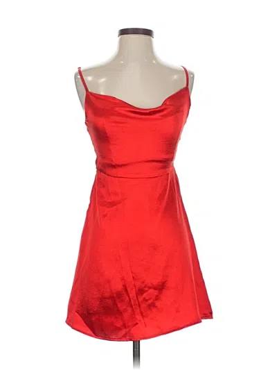 Pre-owned Wild Fable Cocktail Dress In Red