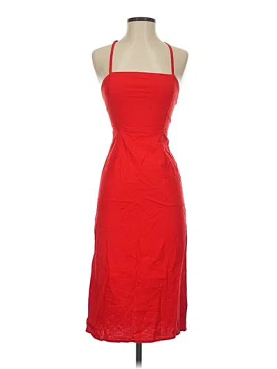 Pre-owned Wild Fable Cocktail Dress In Red
