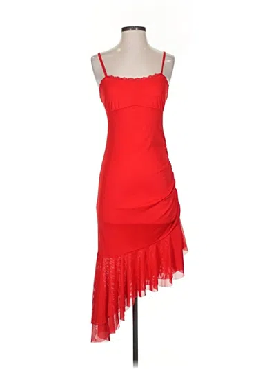 Pre-owned Wild Fable Cocktail Dress In Red