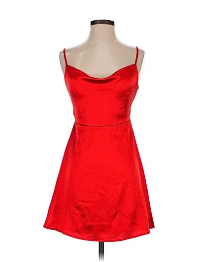 Pre-owned Wild Fable Cocktail Dress In Red