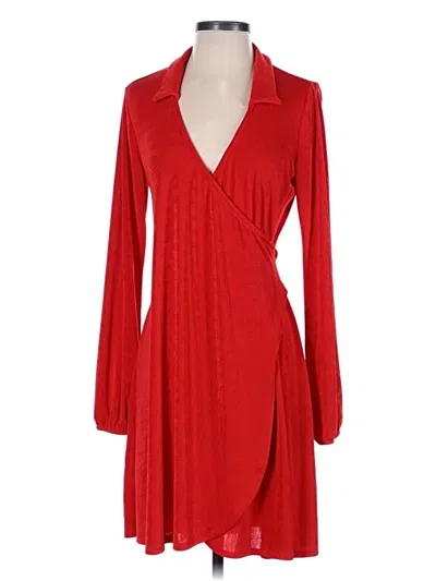 Pre-owned Wild Fable Cocktail Dress In Red