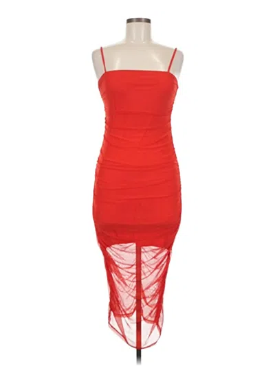 Pre-owned Wild Fable Cocktail Dress In Red