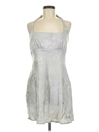 Pre-owned Wild Fable Cocktail Dress In Silver