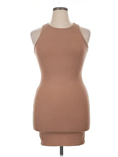 Pre-owned Wild Fable Cocktail Dress In Tan