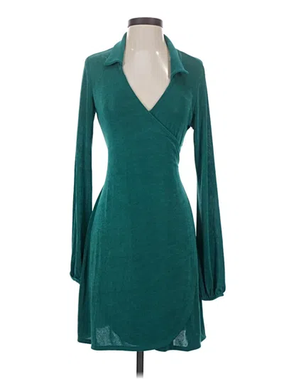 Pre-owned Wild Fable Cocktail Dress In Teal