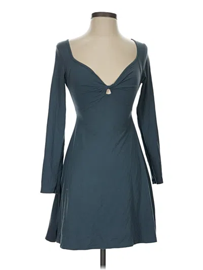 Pre-owned Wild Fable Cocktail Dress In Teal