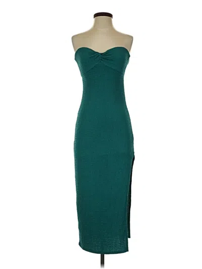 Pre-owned Wild Fable Cocktail Dress In Teal
