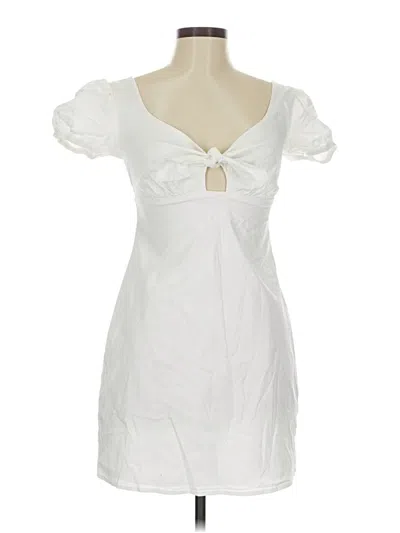 Pre-owned Wild Fable Cocktail Dress In White