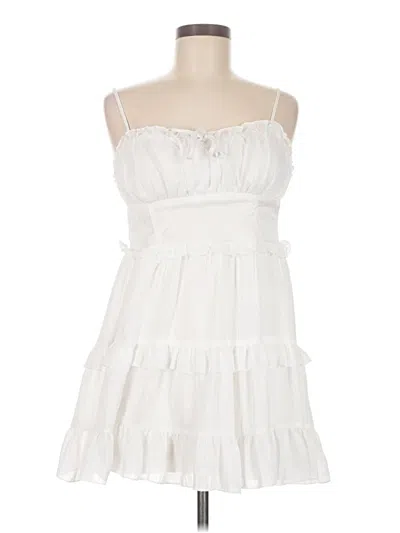 Pre-owned Wild Fable Cocktail Dress In White