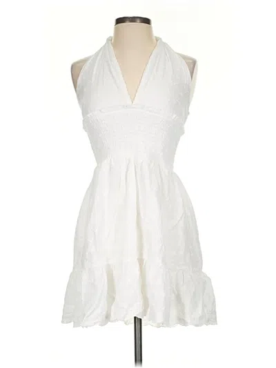 Pre-owned Wild Fable Cocktail Dress In White