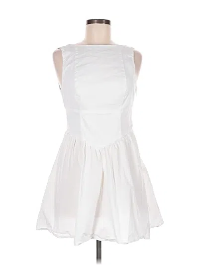 Pre-owned Wild Fable Cocktail Dress In White