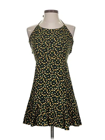 Pre-owned Wild Fable Cocktail Dress In Yellow