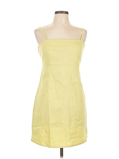 Pre-owned Wild Fable Cocktail Dress In Yellow