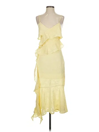 Pre-owned Wild Fable Cocktail Dress In Yellow