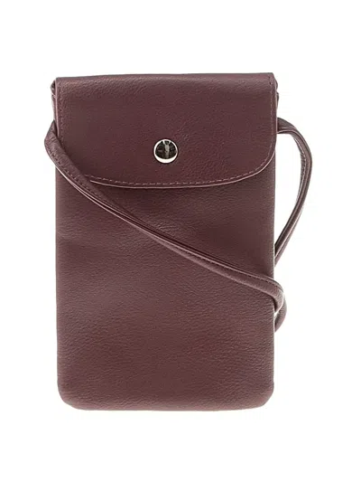 Pre-owned Wild Fable Crossbody Bag In Burgundy
