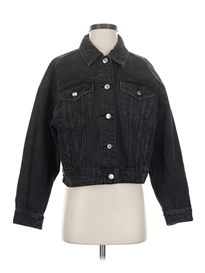 Pre-owned Wild Fable Denim Jacket In Black