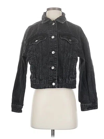 Pre-owned Wild Fable Denim Jacket In Black