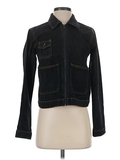 Pre-owned Wild Fable Denim Jacket In Black