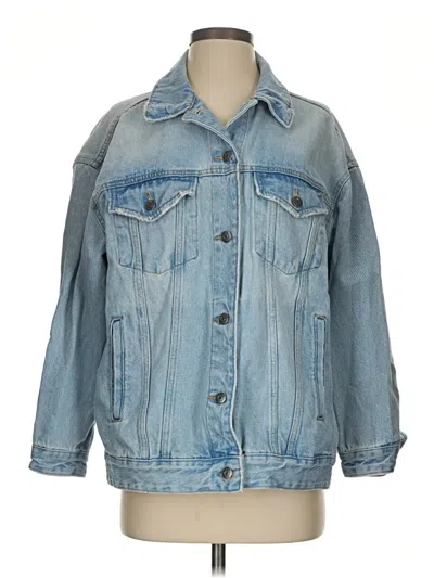Pre-owned Wild Fable Denim Jacket In Blue
