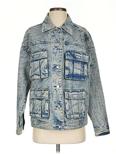 Pre-owned Wild Fable Denim Jacket In Blue