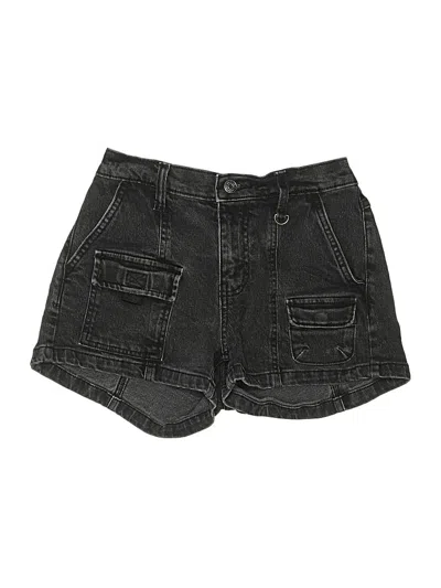 Pre-owned Wild Fable Denim Shorts In Black