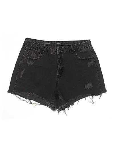 Pre-owned Wild Fable Denim Shorts In Black