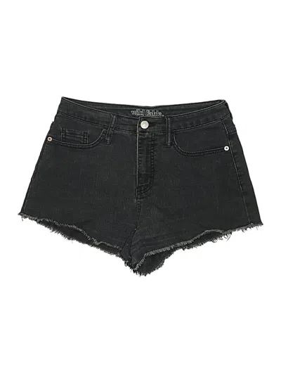 Pre-owned Wild Fable Denim Shorts In Black