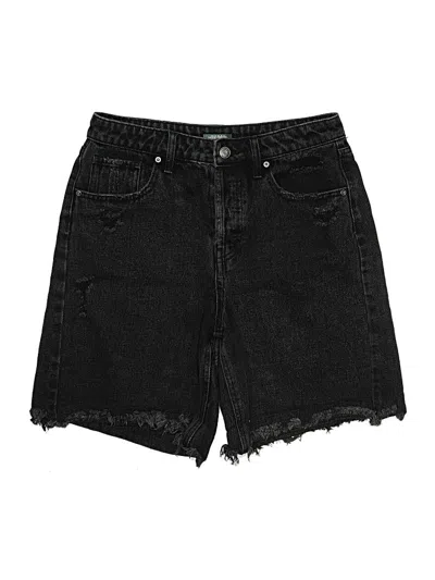 Pre-owned Wild Fable Denim Shorts In Black