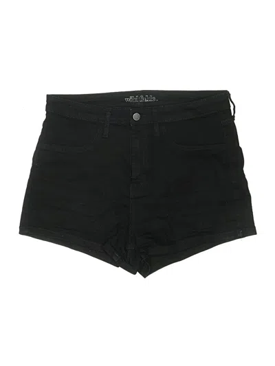 Pre-owned Wild Fable Denim Shorts In Black
