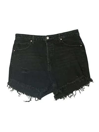 Pre-owned Wild Fable Denim Shorts In Black