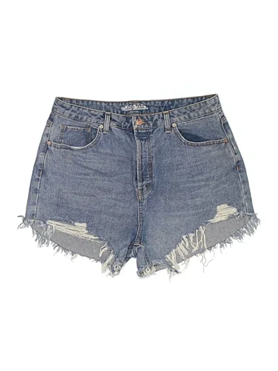 Pre-owned Wild Fable Denim Shorts In Blue