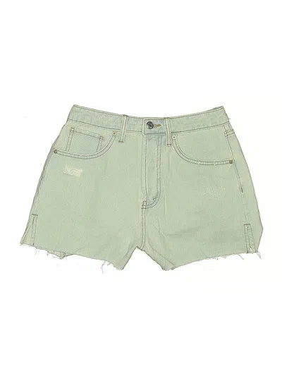 Pre-owned Wild Fable Denim Shorts In Green