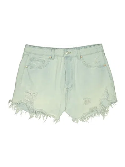 Pre-owned Wild Fable Denim Shorts In Green