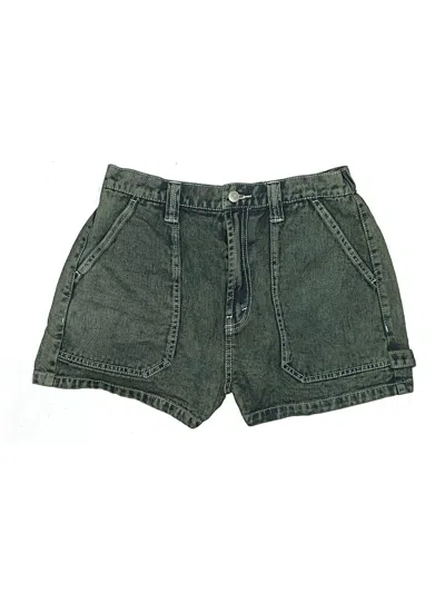 Pre-owned Wild Fable Denim Shorts In Green
