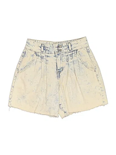 Pre-owned Wild Fable Denim Shorts In Ivory